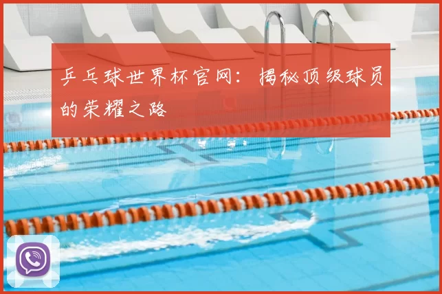 乒乓球世界杯官网:揭秘顶级球员的荣耀之路