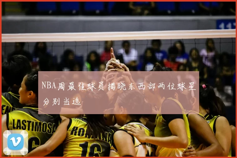 NBA周最佳球员揭晓东西部两位球星分别当选