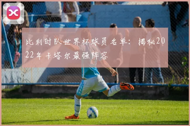 比利时队世界杯球员名单:揭秘2022年卡塔尔最强阵容