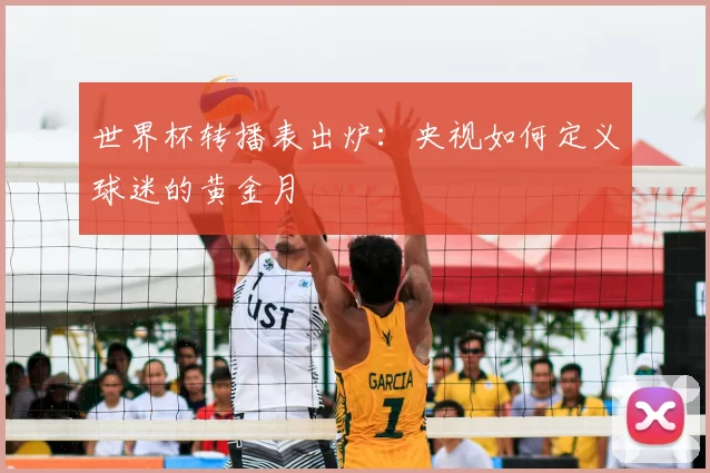 世界杯转播表出炉:央视如何定义球迷的黄金月